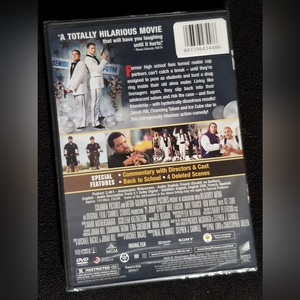4/$20 21 Jump Street DVD Sealed - Picture 2 of 2